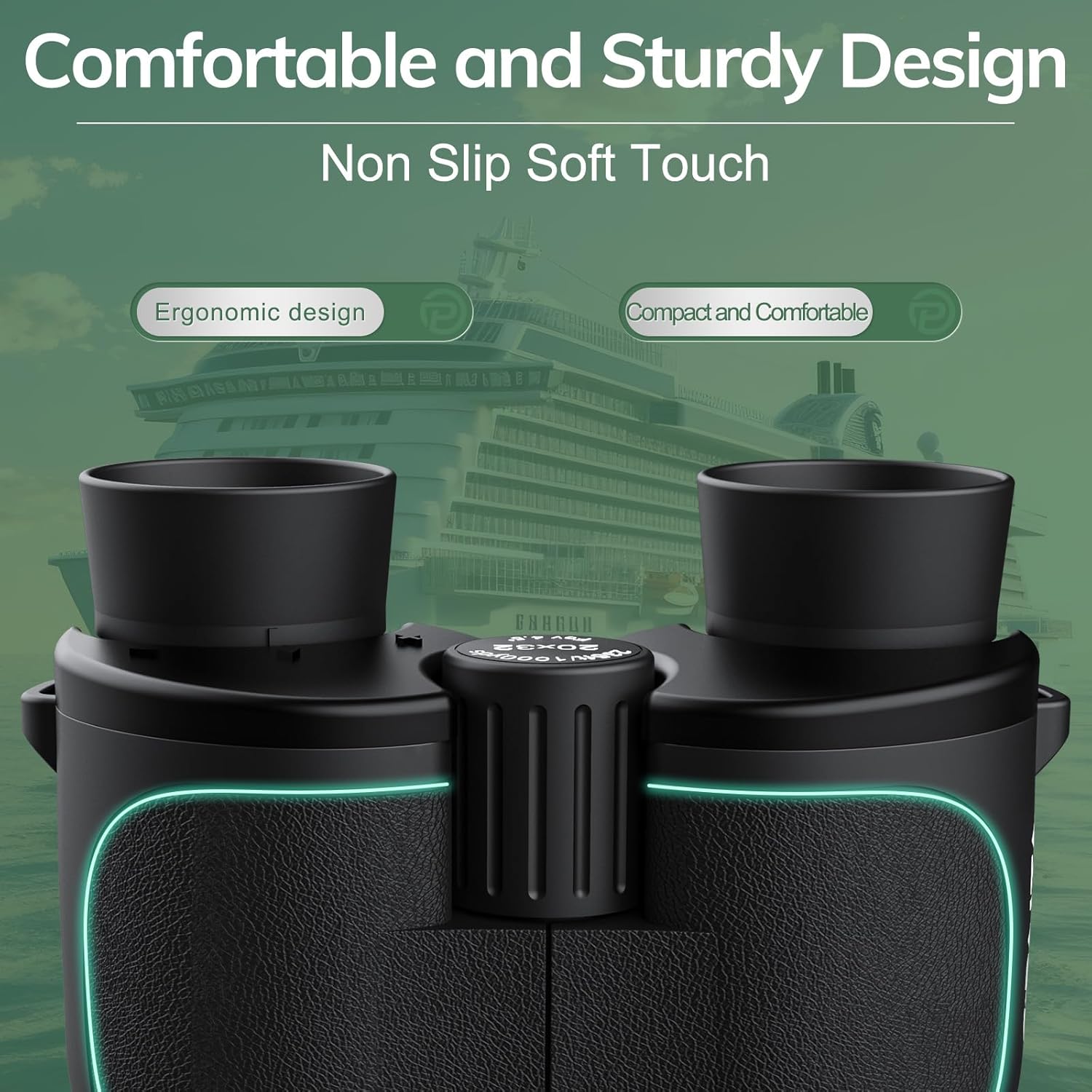 Opaita 20x32 compact binoculars for adults, high-powered small binoculars with adjustable focus and ergonomic design.