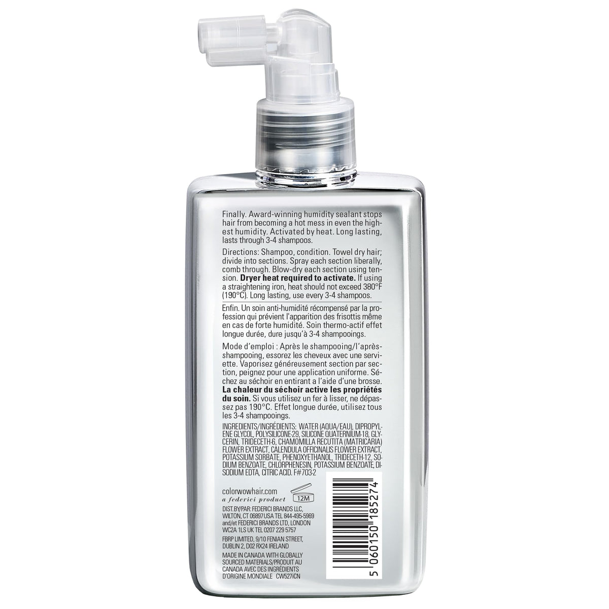 COLOR WOW Dream Coat Anti Humidity Frizz Control Spray for - Premium Selection Official Imagery - 3