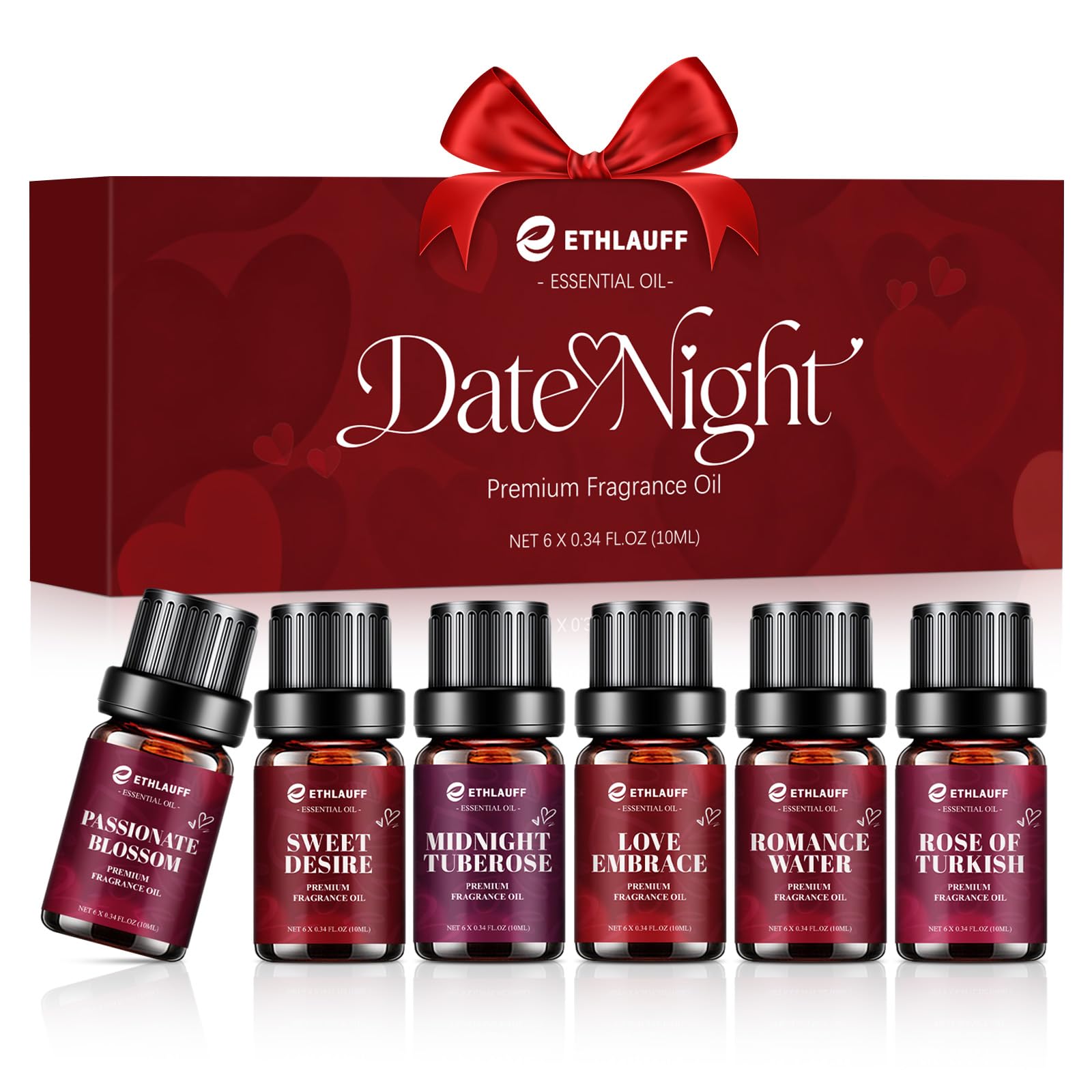 Date Night Fragrance Oils Set, Premium Essential Oils Set for - Product Imagery