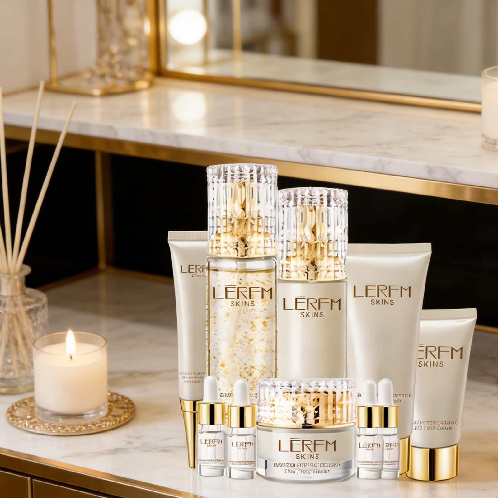 Ginseng Peptide Anti Aging Skin Care Set - BEAUTYTURESS