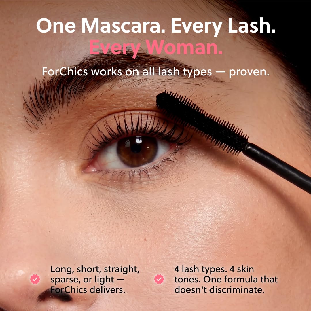 ForChics Black Nourishing Mascara - Forchics Official Imagery - 5