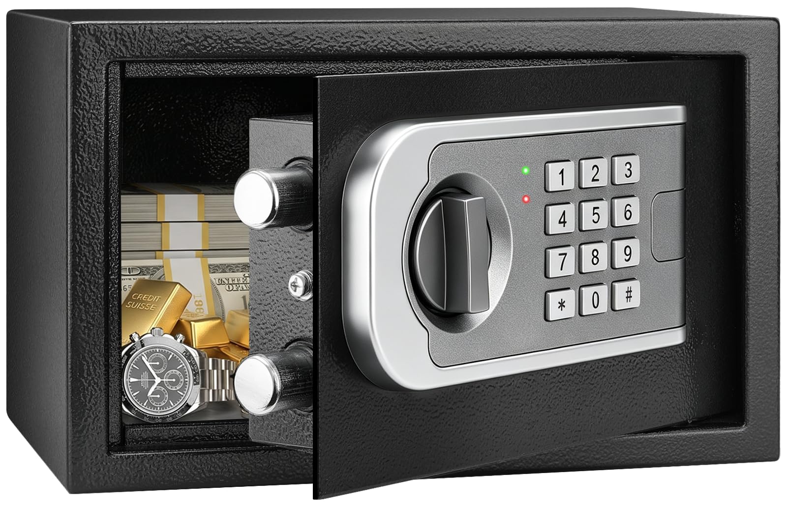 FOWORE 27.56"H Steel Safe Box, 6.0 Cuft Home Safes with Fireproof - FOWORE Official Product View 10