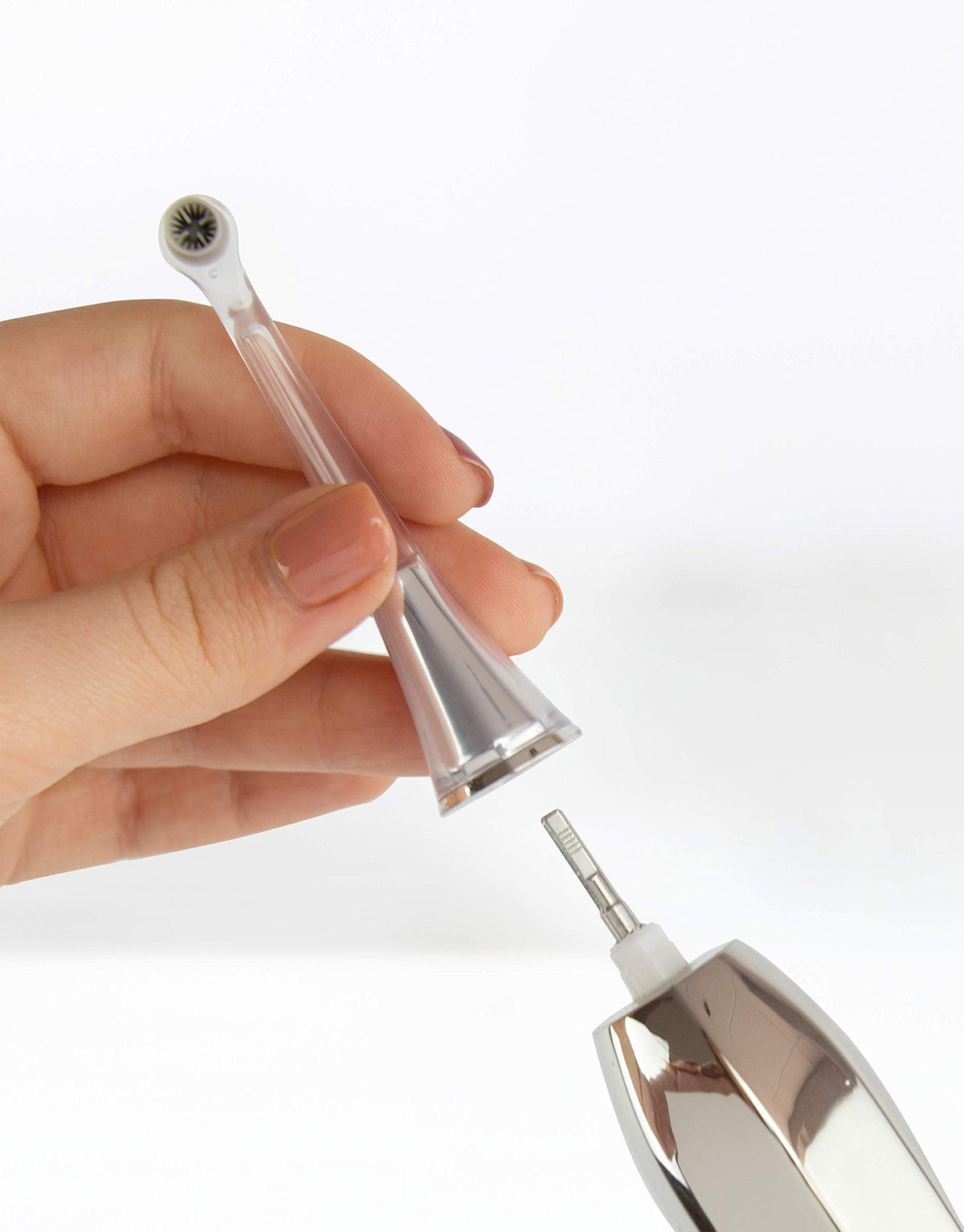 Supersmile Zina45 Replacement Polishing Head Silver - Supersmile Official Imagery - 5