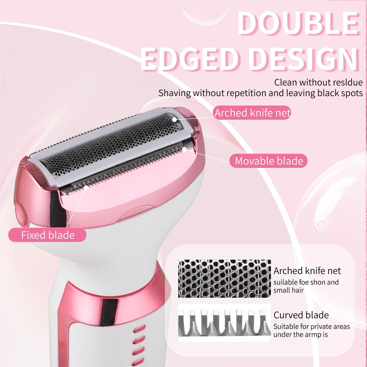 Nose Ear Hair Trimmer with LED Display for Men and Women - Beanify Official Imagery - 6