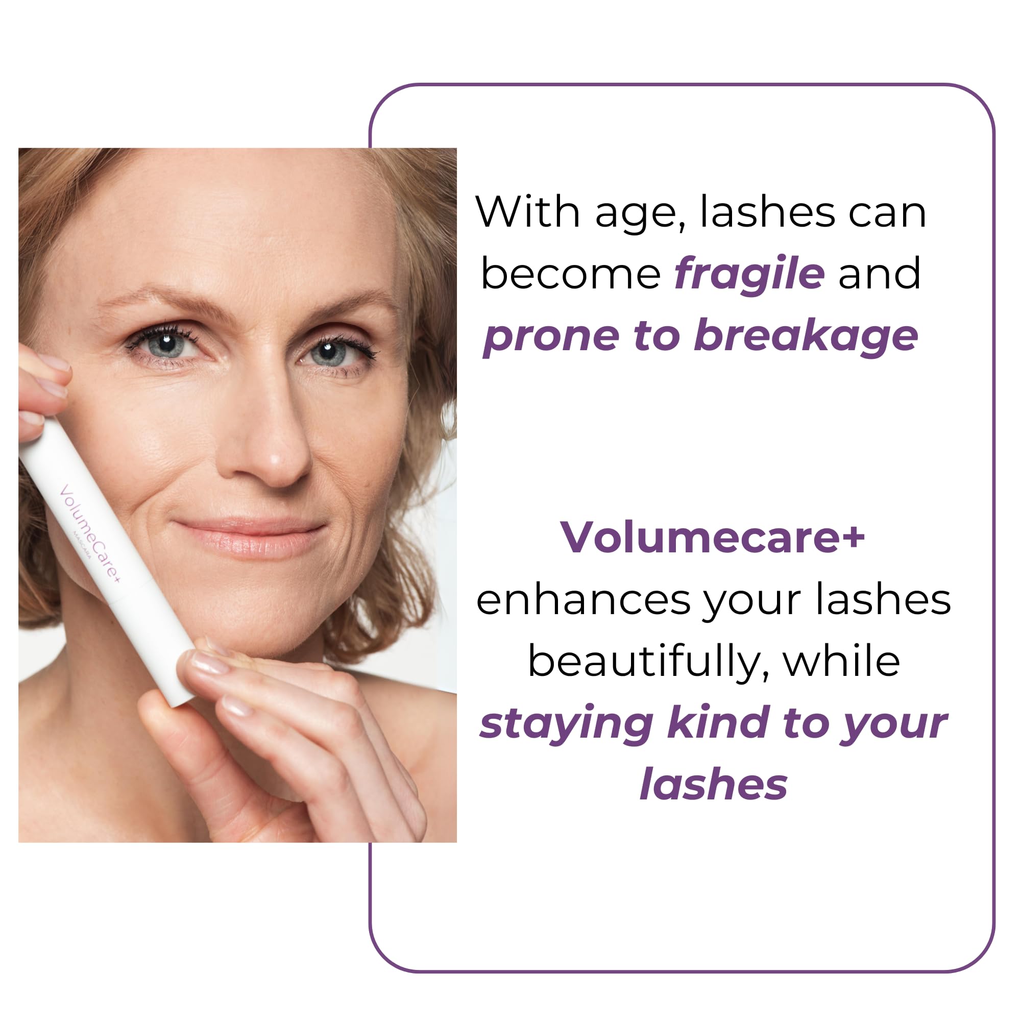 Rumi Cosmetiques VolumeCare Mascara for Older Women Natural - Rumi Cosmetiques Official Imagery - 6