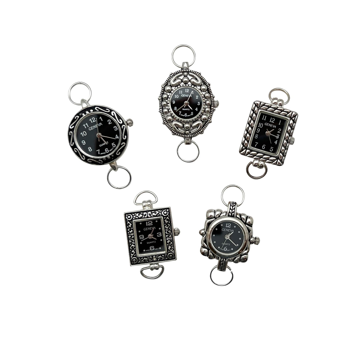 NIMI 5 Piece Elegant Watch Face Set for Beading and Jewelry - NIMI Official Imagery - 2