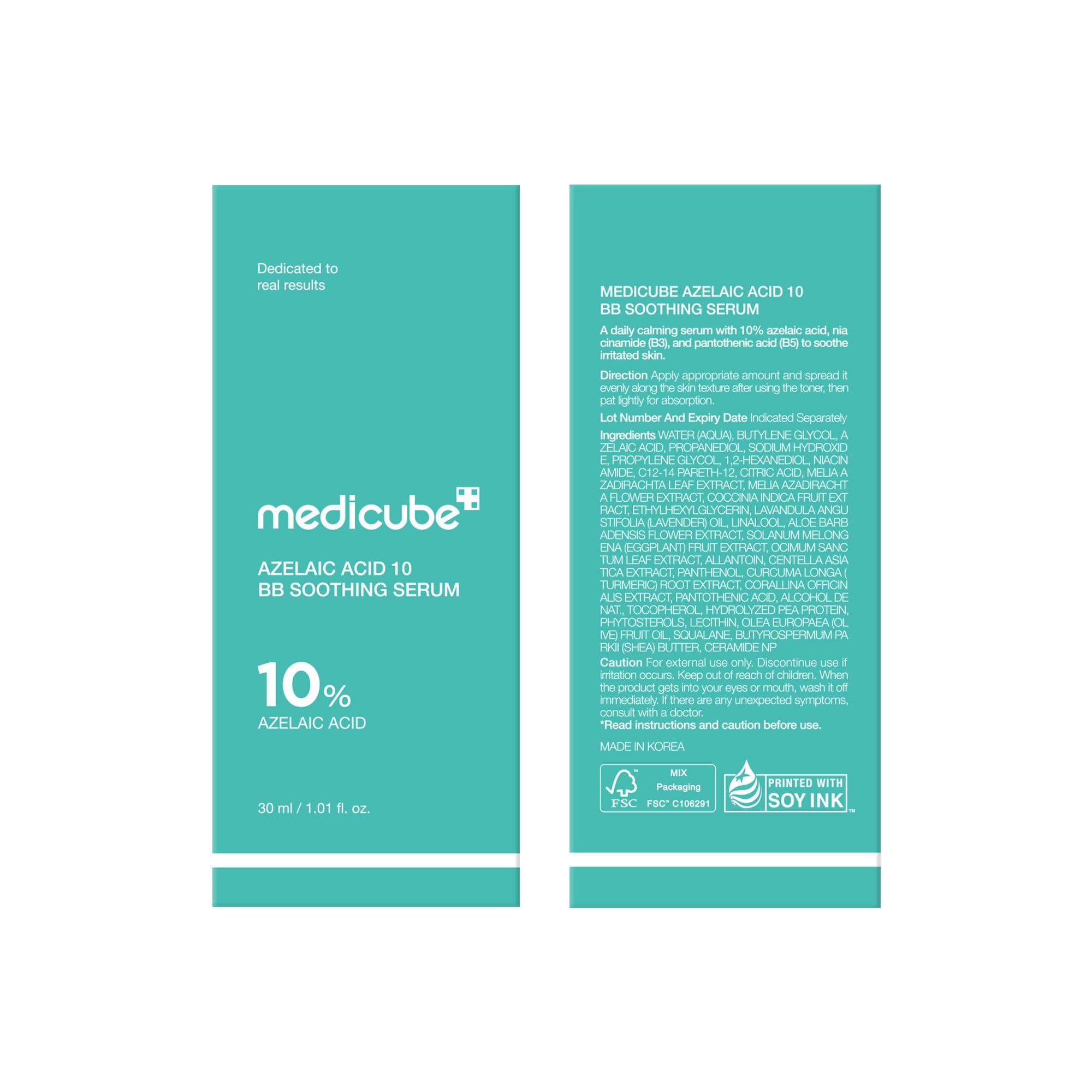 medicube Azelaic Acid 10 Soothing Serum - medicube