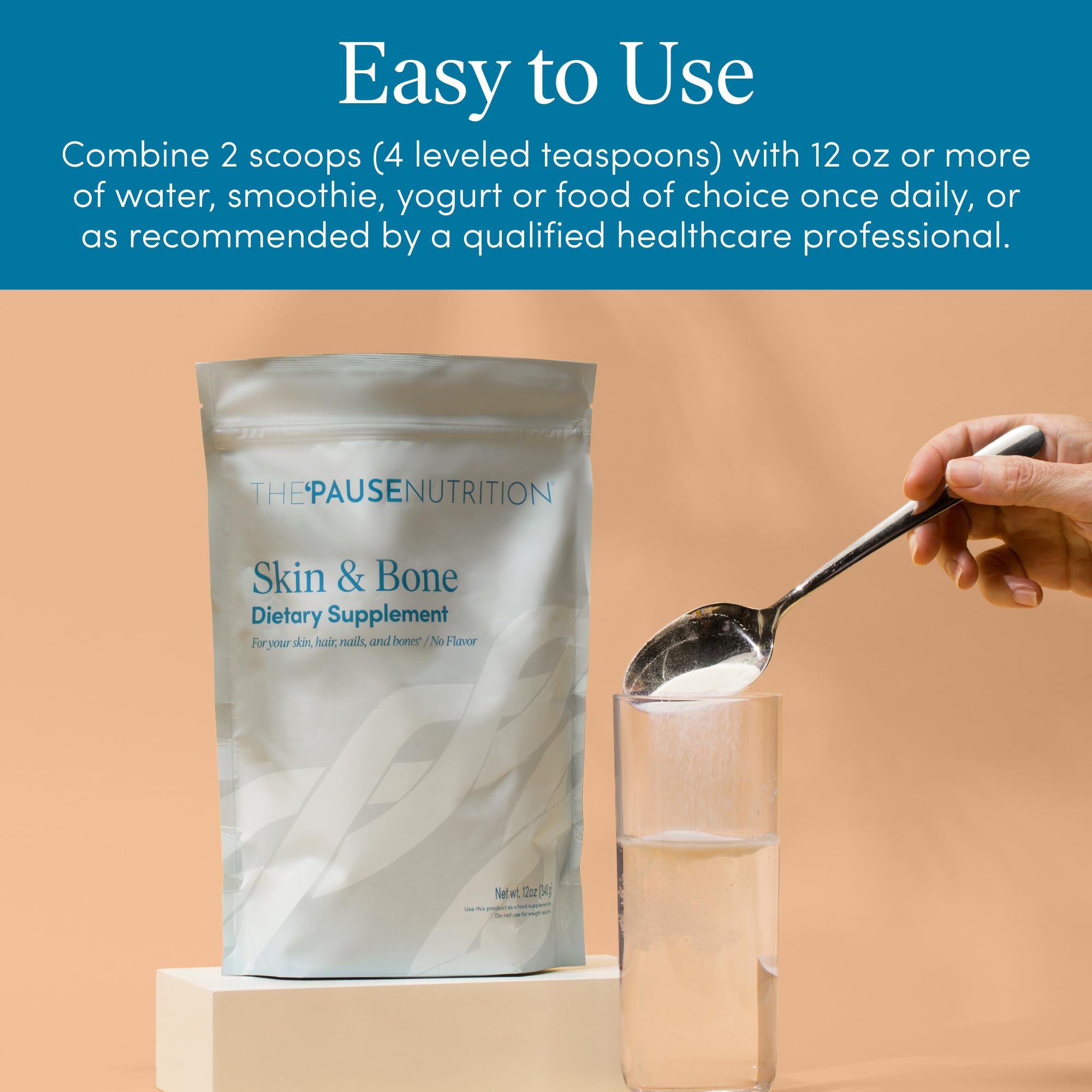 The Pause Life Skin Bone Collagen Peptides Hyaluronic Acid - The 'Pause Life Official Imagery - 8