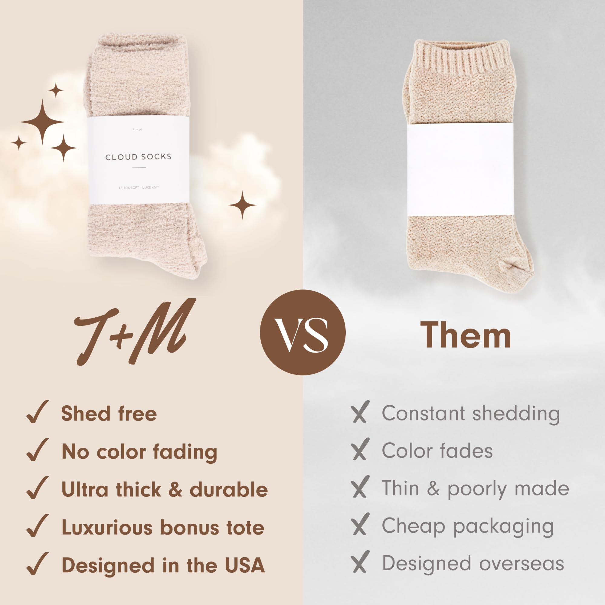 Unboxme Gifts Warm & Cozy Ultra-Luxe Cloud Sock, Gift for Women & Men - View 6