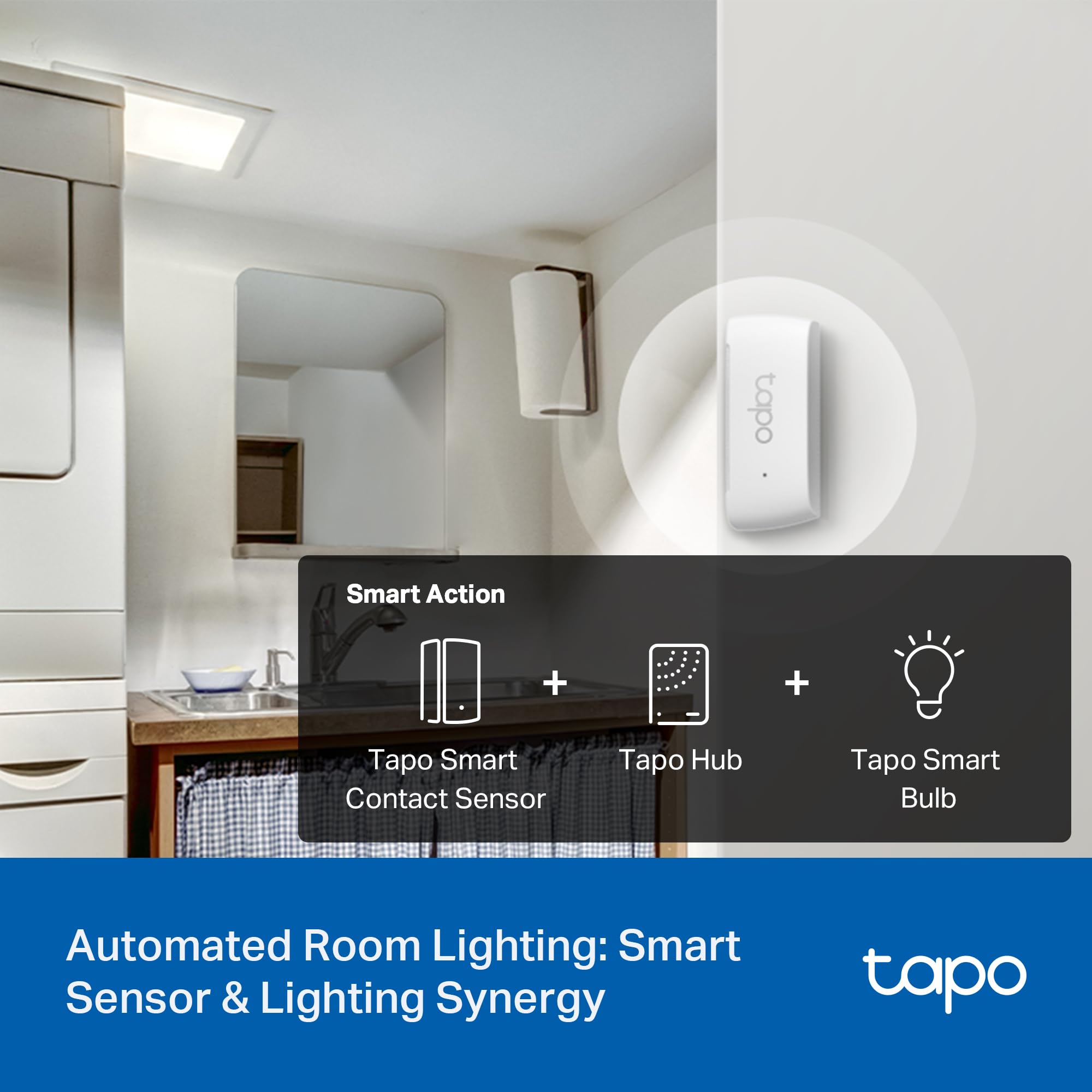 Tapo Door Sensor Starter KIT Matter Compatible 3X Smart Door - Premium Selection Official Imagery - 8