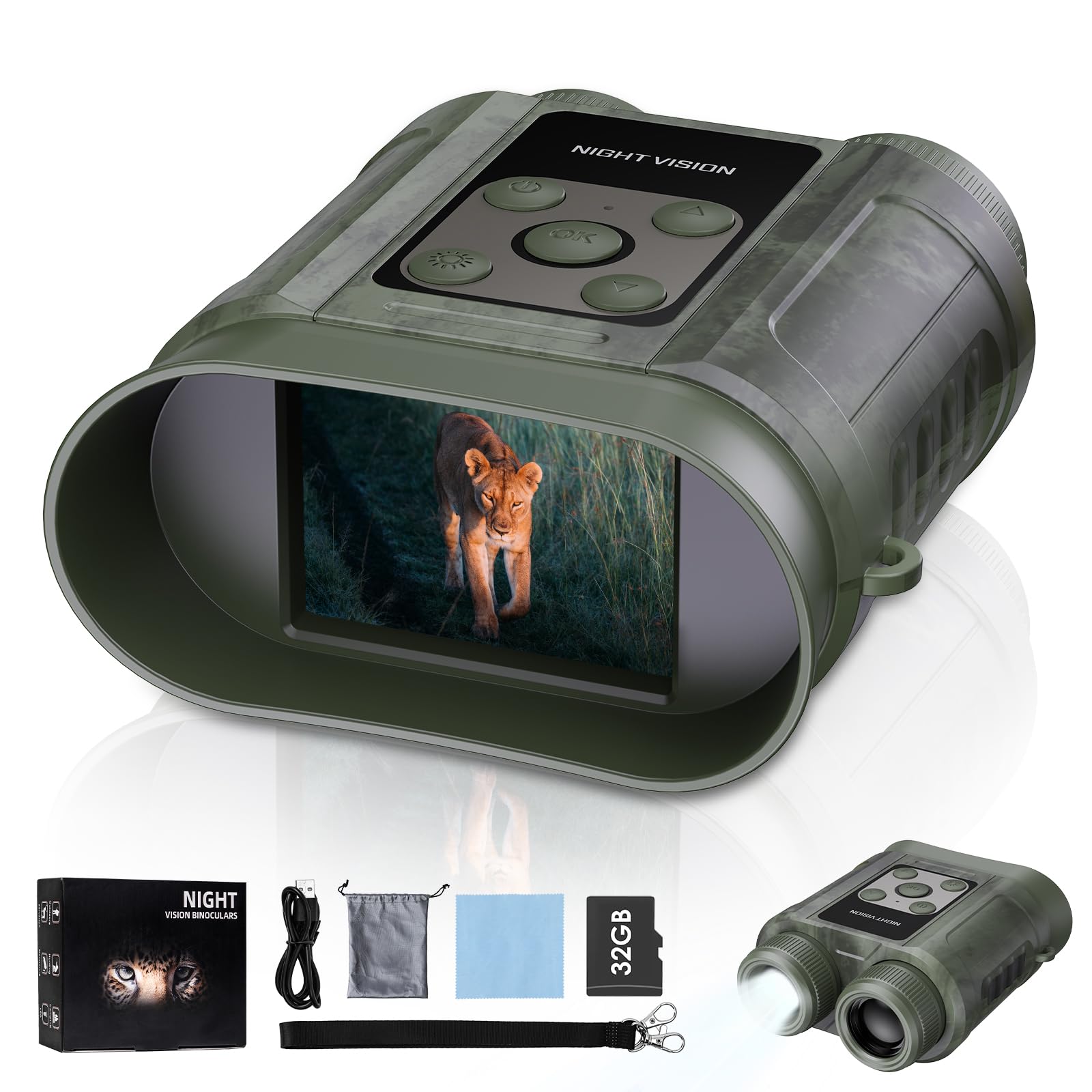 Tizycod Gifts for Men & Teens Night Vision Goggles, Night Vision - Tizycod Official Product View 9
