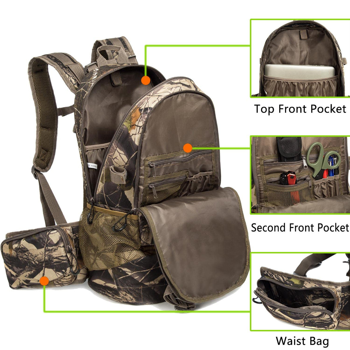 Hunting Backpack Durable Hunting Packs for Men - TYRONAL Official Imagery - 4