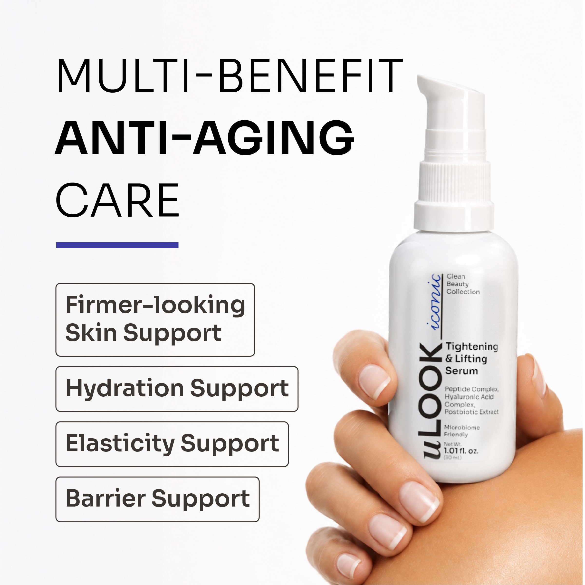 uLOOK Tightening Lifting Serum 30 mL 1 01 fl oz Peptide - uLOOK Official Imagery - 8