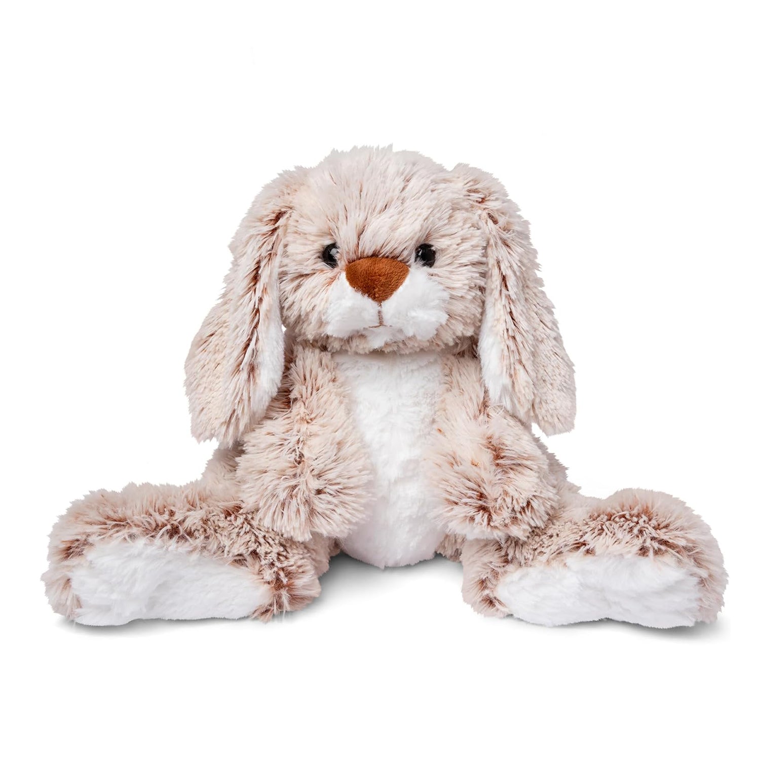 Elefair Melissa & Doug Burrow Bunny plush toy with big feet, soft stuffed animal bunny for children, cute and cuddly.