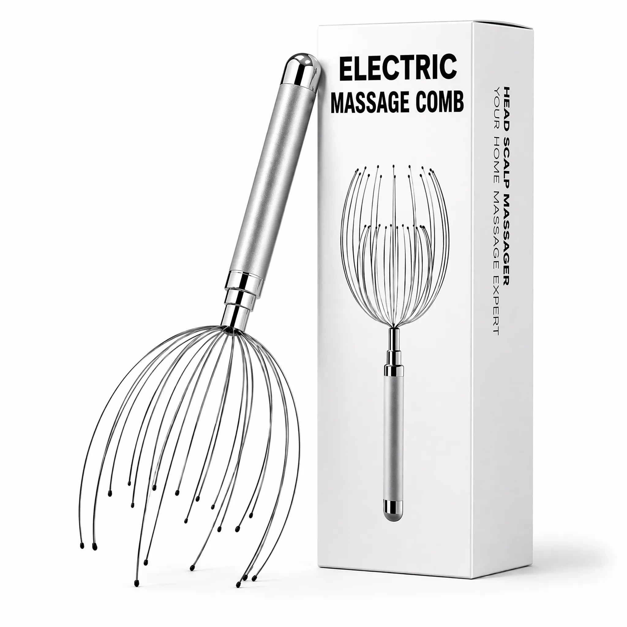 Winyoung Head Massager Scalp, Electric Scalp Massager with 20 - Product Imagery