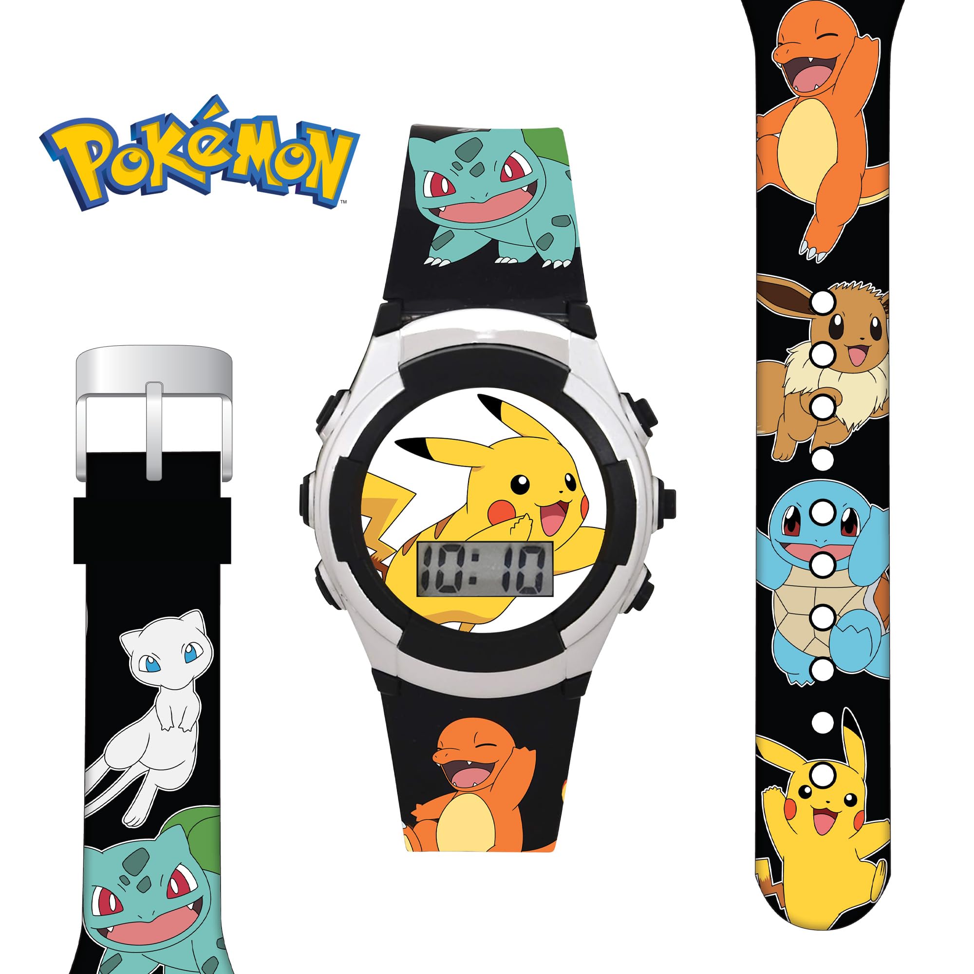 Accutime Kids Pokemon Digital LCD Quartz Watch for Boys, Girls, and Ad - View 4