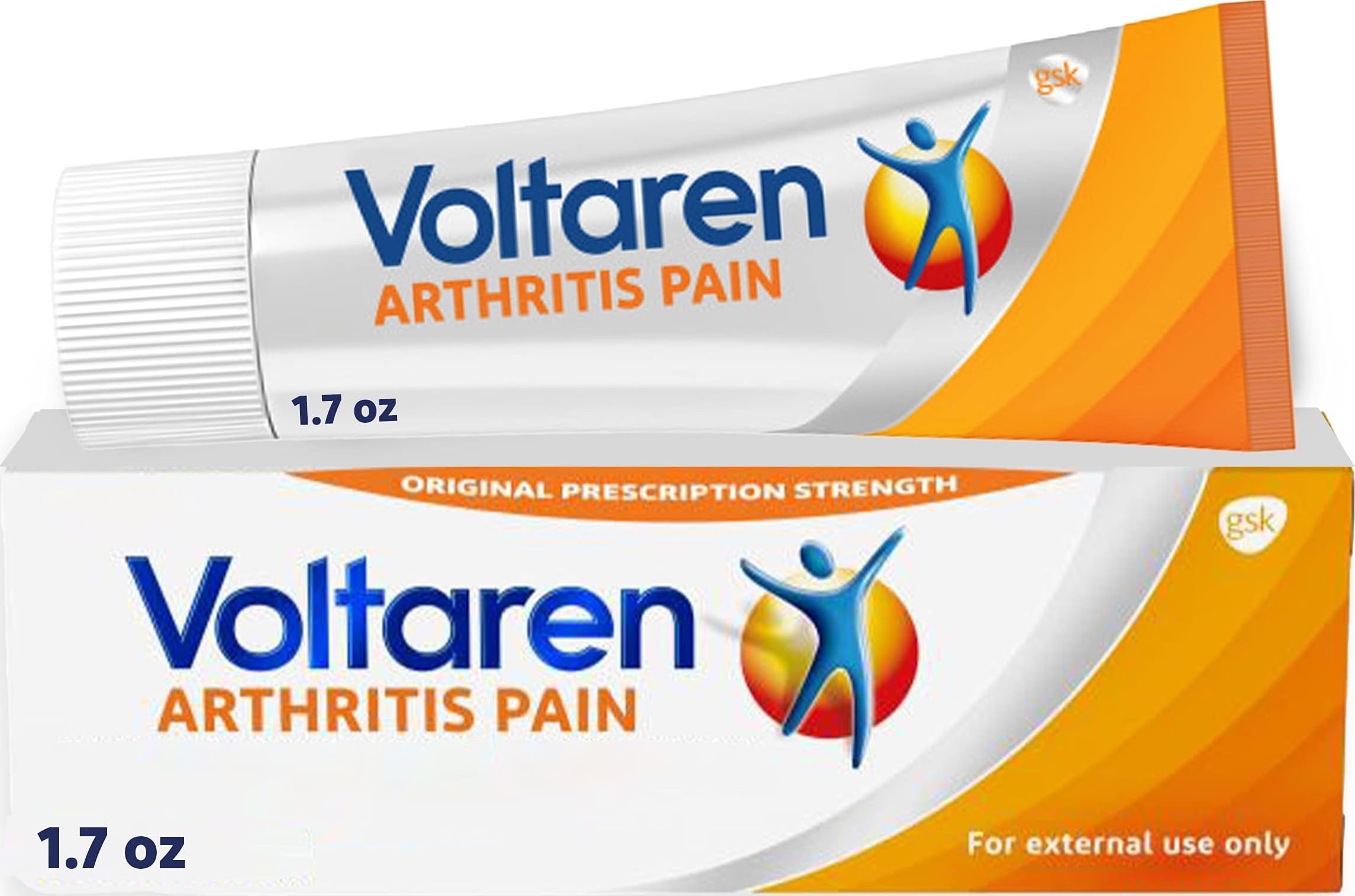 Voltaren Arthritis Pain Gel, Diclofenac Pain Relief Cream, 50 g Tube