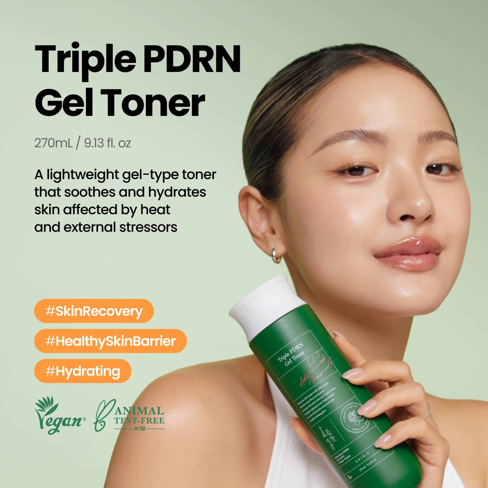 AXIS Y Triple PDRN Gel Toner Soothing Barrier Repair Toner 9 - AXIS-Y Official Imagery - 3
