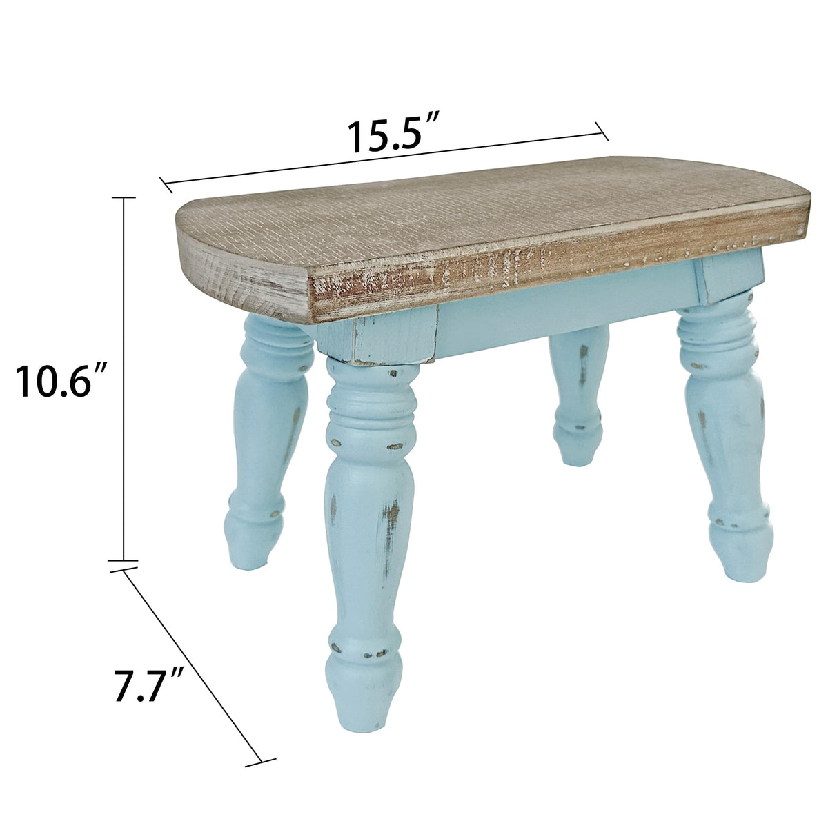 Farmhouse Wooden Step Stool - dwellington Official Imagery - 4