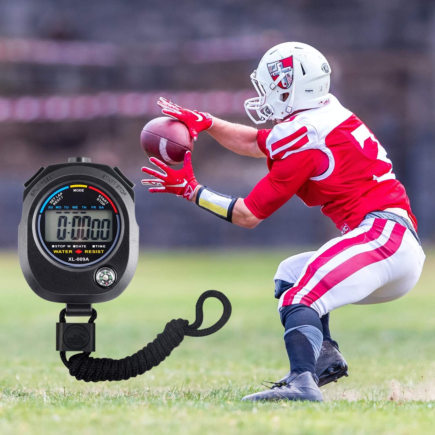 KingL Digital Stopwatch Timer - Interval Timer with Large Display. - View 5