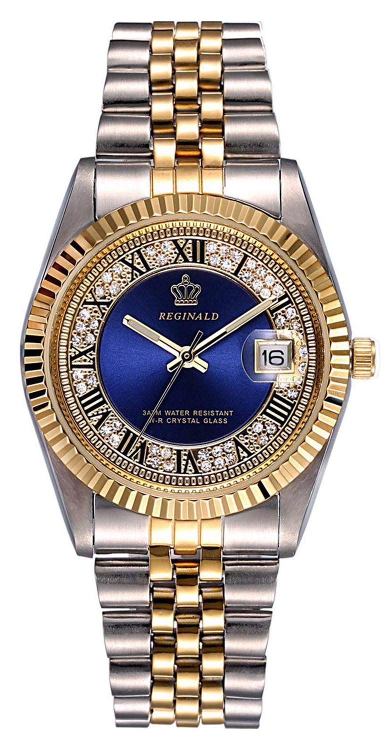 Small Gold Plated Fashion Stainless Steel Waterproof Watch - Product Imagery