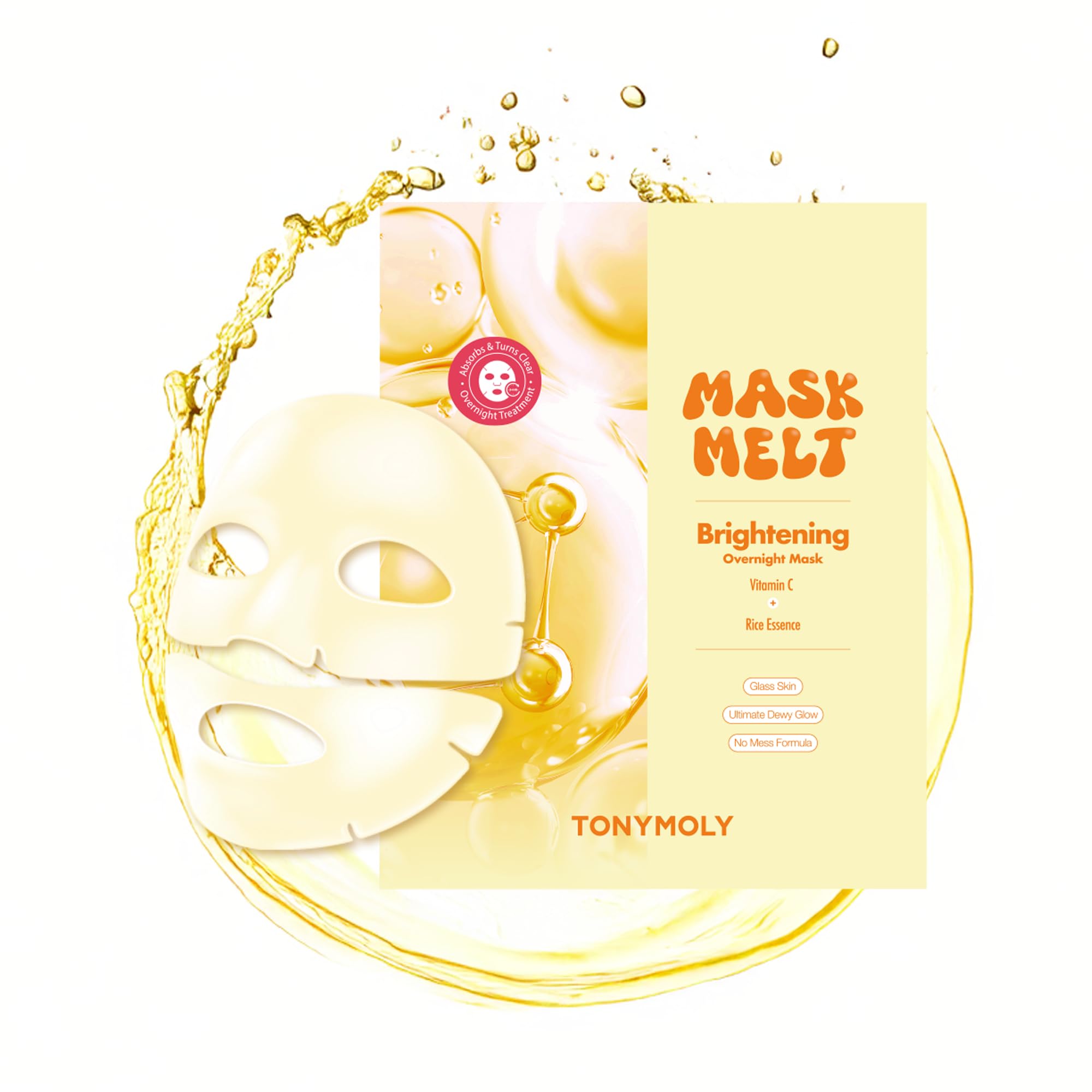 TONYMOLY Mask Melt Blurring Mask, 4-Pack - TONYMOLY