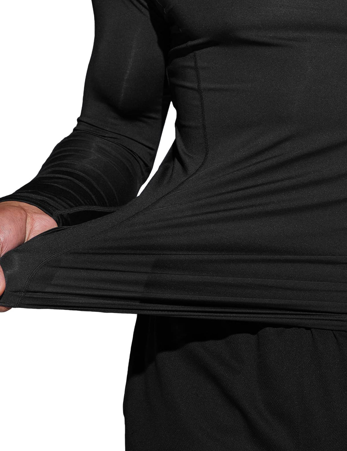 TSLA Men s Thermal Long Sleeve Compression Shirts Athletic - TSLA Official Imagery - 8