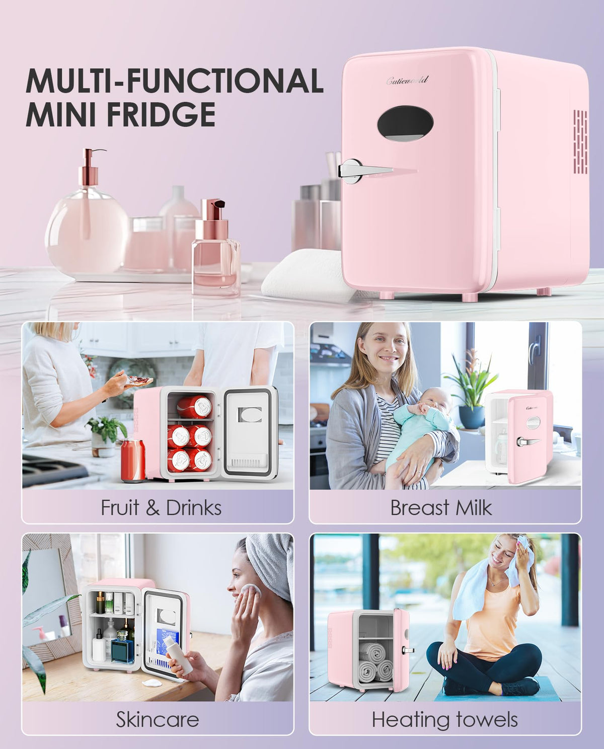 Skincare Fridge - CUTIEWORLD Official Imagery - 7