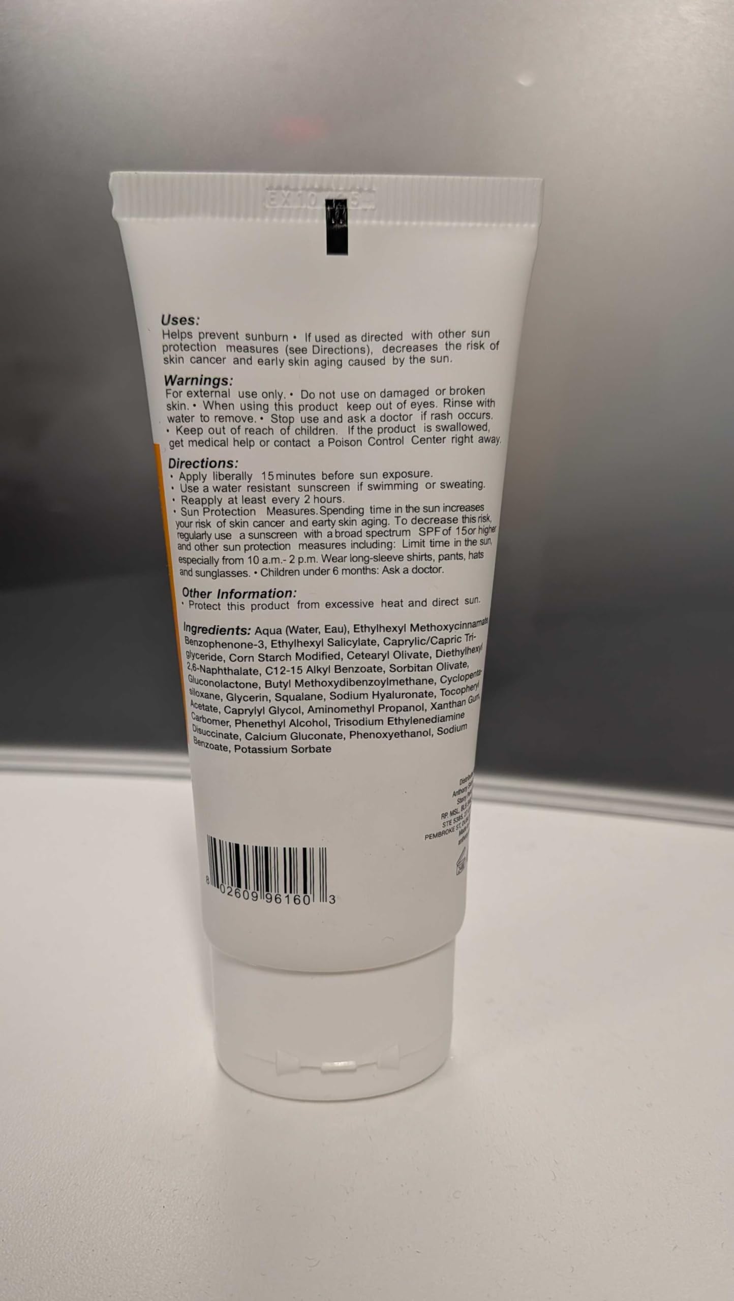 Anthony Day Cream SPF 30 Face Moisturizer, 3 Fl Oz - Anthony
