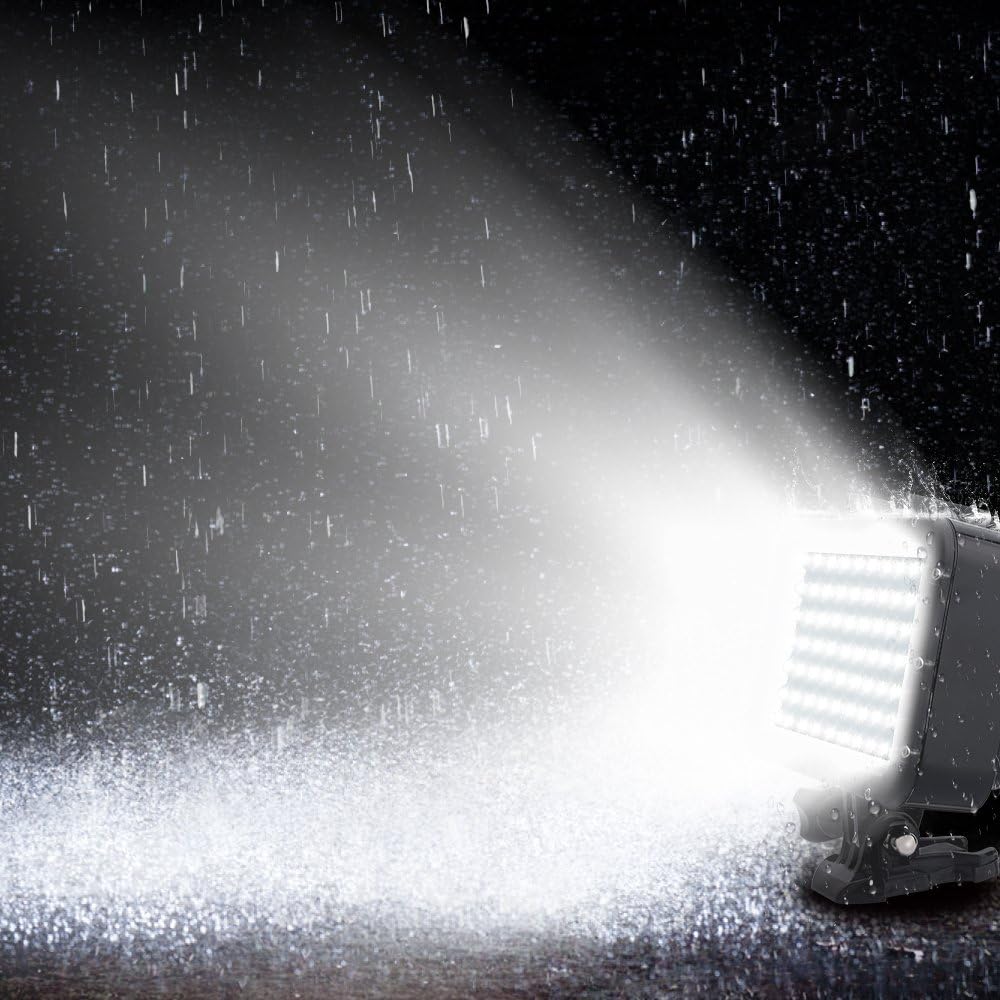 Suptig Underwater Dive Light with 84 LED high power, dimmable, compact waterproof flashlight for underwater exploration.