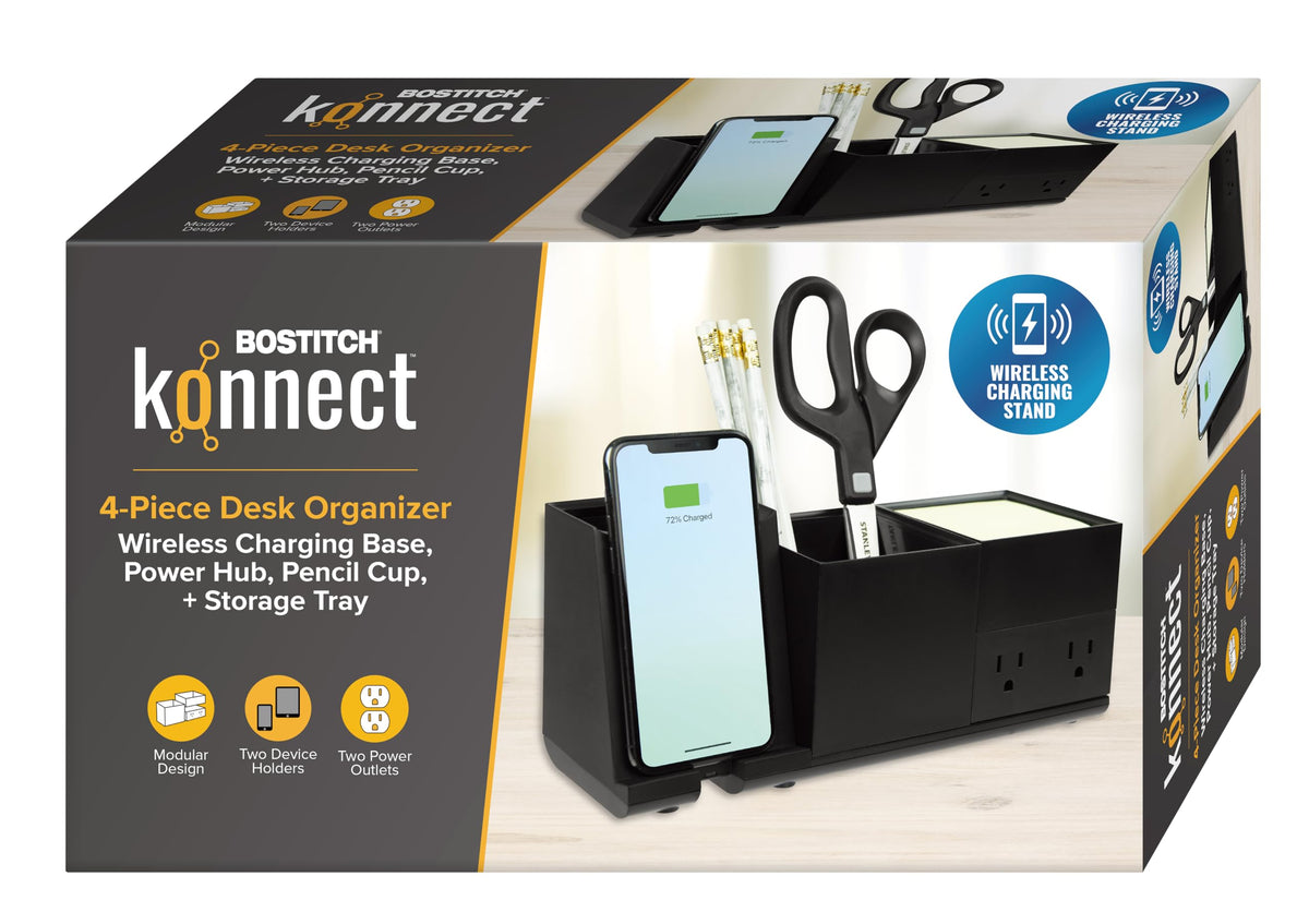 Bostitch Konnect Qi Certified Wireless Charging Desk - Bostitch Official Imagery - 6
