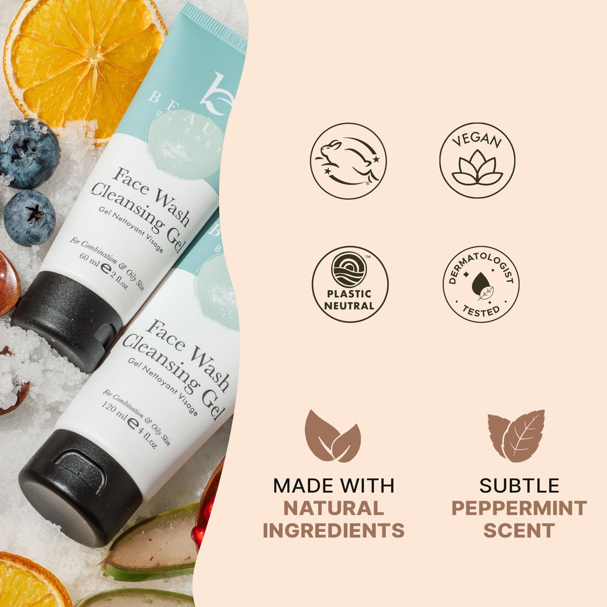 Face Wash Gel - Beauty by Earth Official Product Imagery - 5