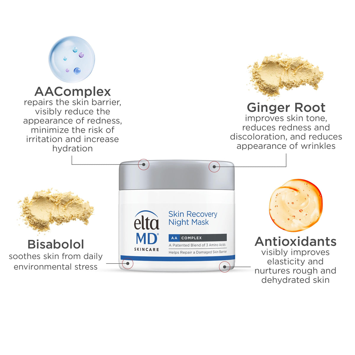 EltaMD Skin Recovery Overnight Face Mask Moisturizing Night - EltaMD Official Imagery - 8