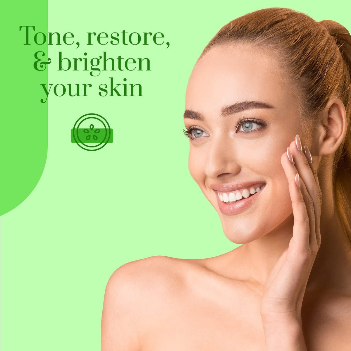 Cucumber Aloe Vera Hydrating Face Mask Dermatologist Tested - Clear Beauty Official Product Imagery - 7
