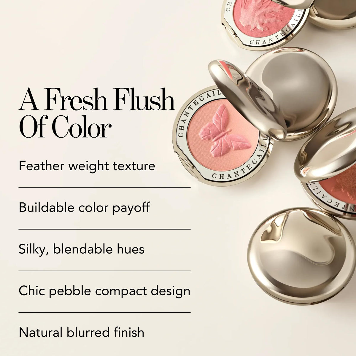Chantecaille Cheek Shades in Pebble Finely Milled - Premium Selection Official Imagery - 5