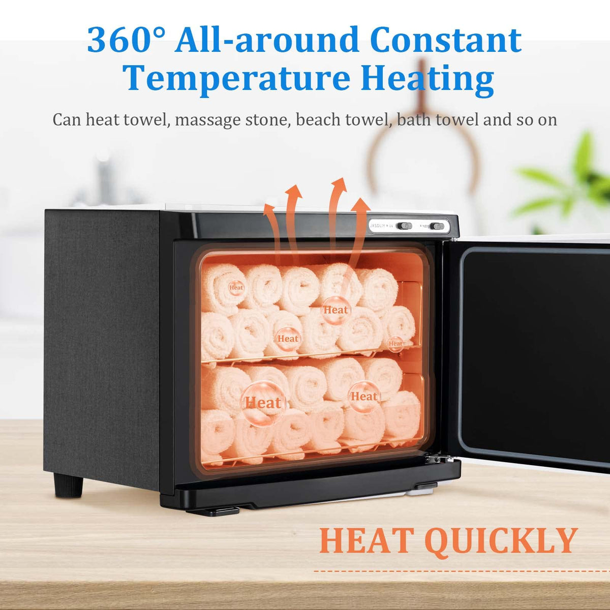 Towel Warmer 2 in 1 Professional Hot Towel Heater Cabinet - JXSDLIY Official Imagery - 7