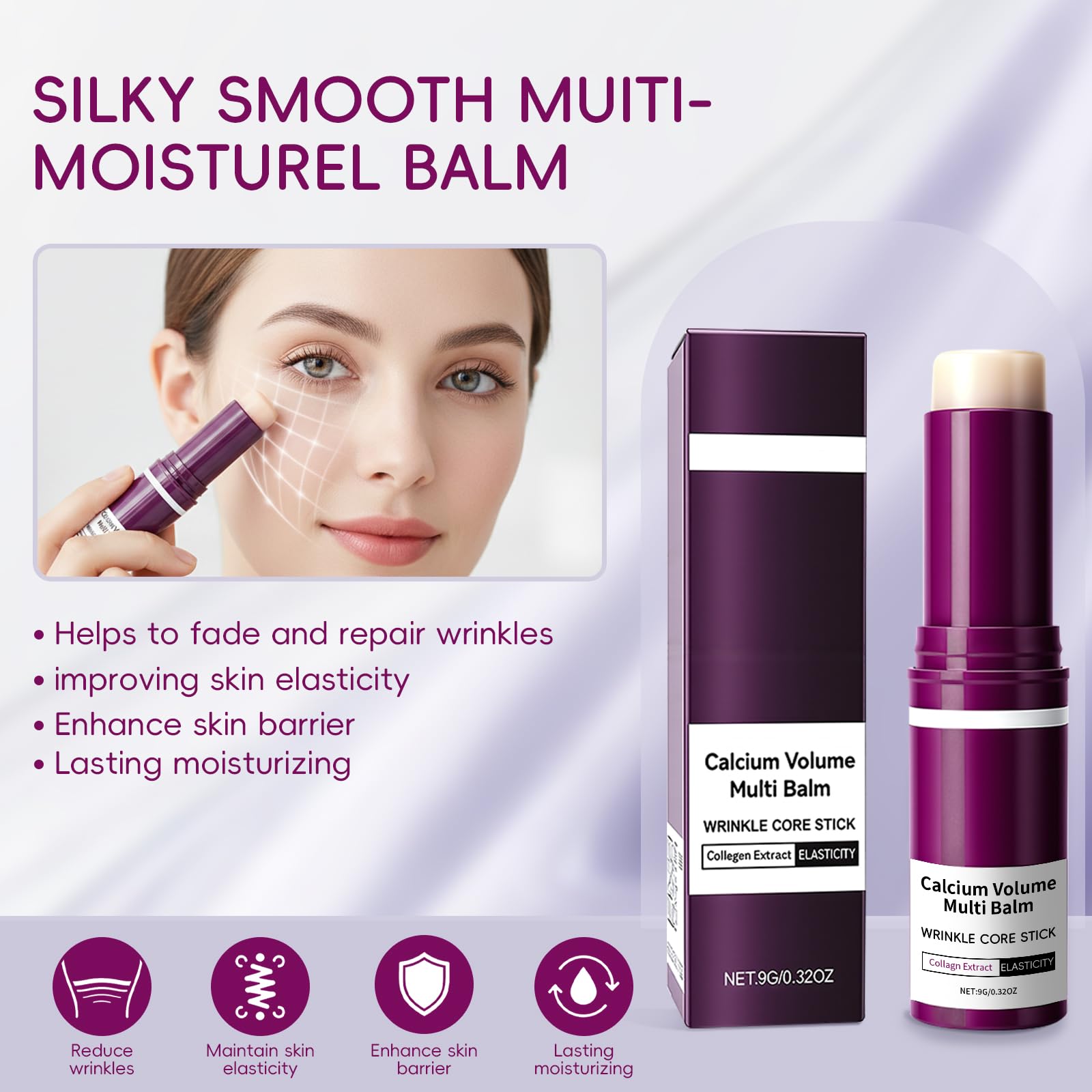 Hypoaled Cementerre Calcium Multi Balm Stick, Korean Calcium Volume Multi Balm, - Hypoaled Official Product View 4