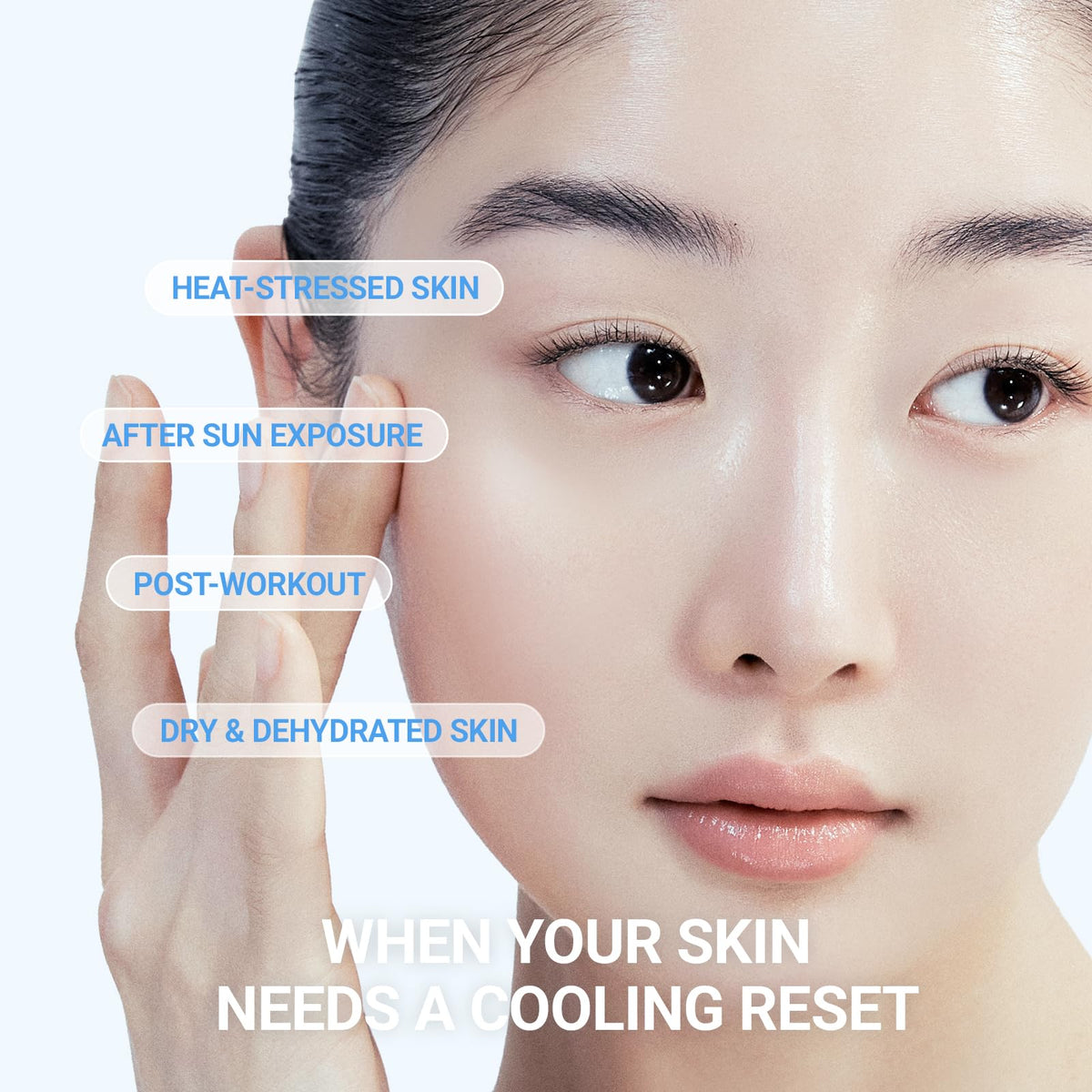 DA EFFECT Cooling Treatment Mask Soothing Face Mask for - DA EFFECT Official Product Imagery - 7