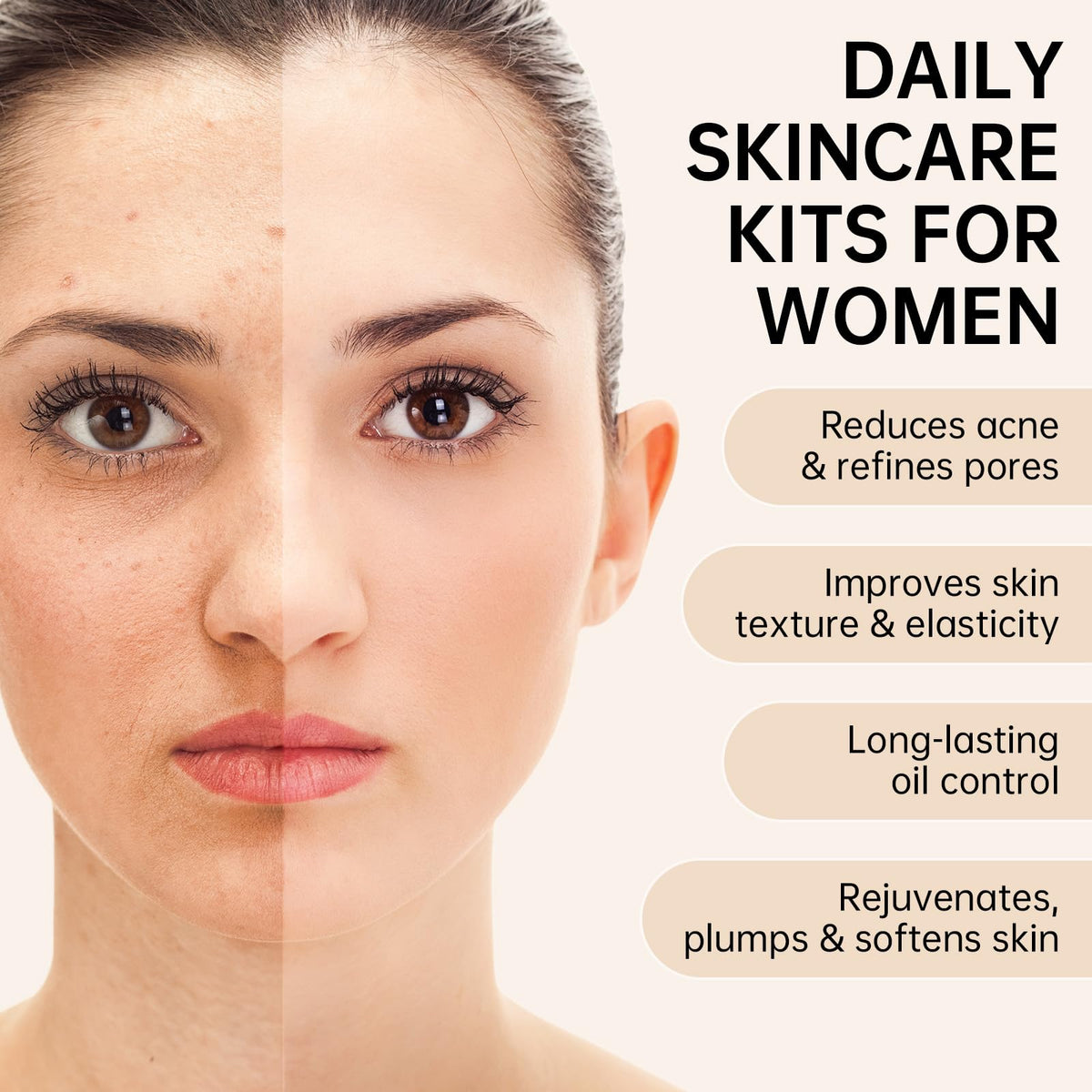 Collagen Skin Care Set Anti Aging Skincare Set for Face - mopayzer Official Imagery - 4