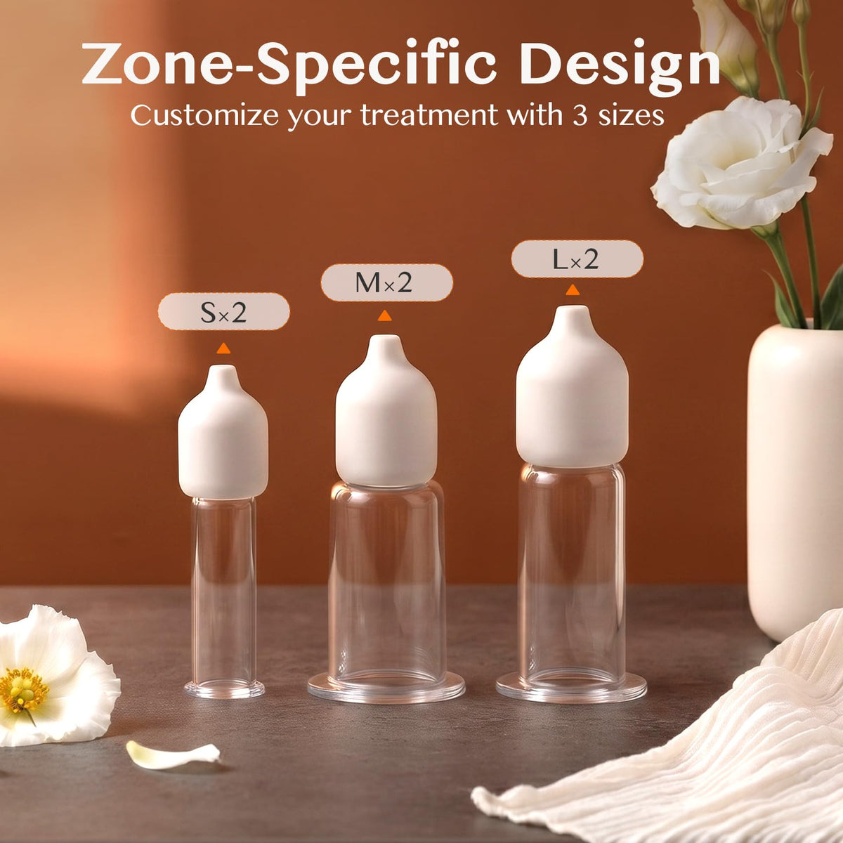 Electric Facial Cupping Set Face Cupping Device with 4 Modes - Drizzlen Official Imagery - 7