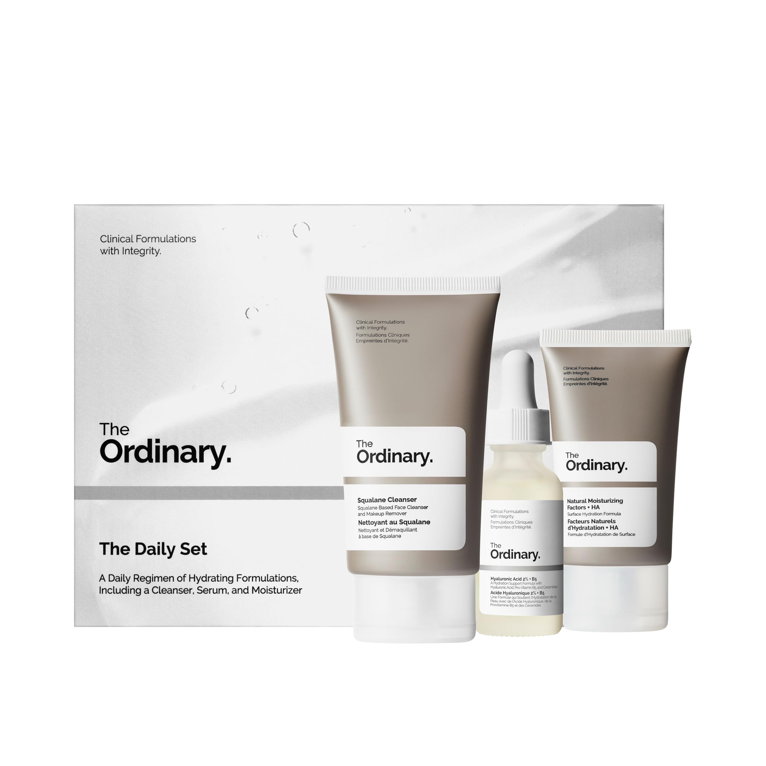 The Ordinary The Daily Set, Daily Skincare Routine with Squalane - Generic