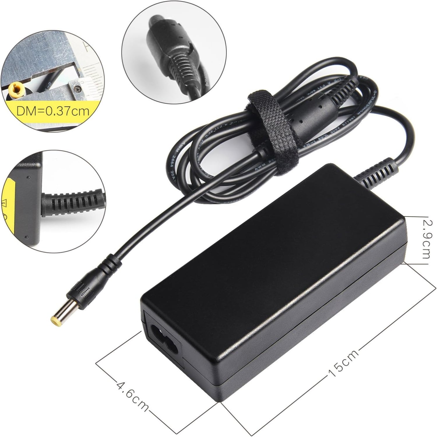 Fancy Buying security camera power adapter, 12V 5A, 8-way AC to DC converter for surveillance systems.