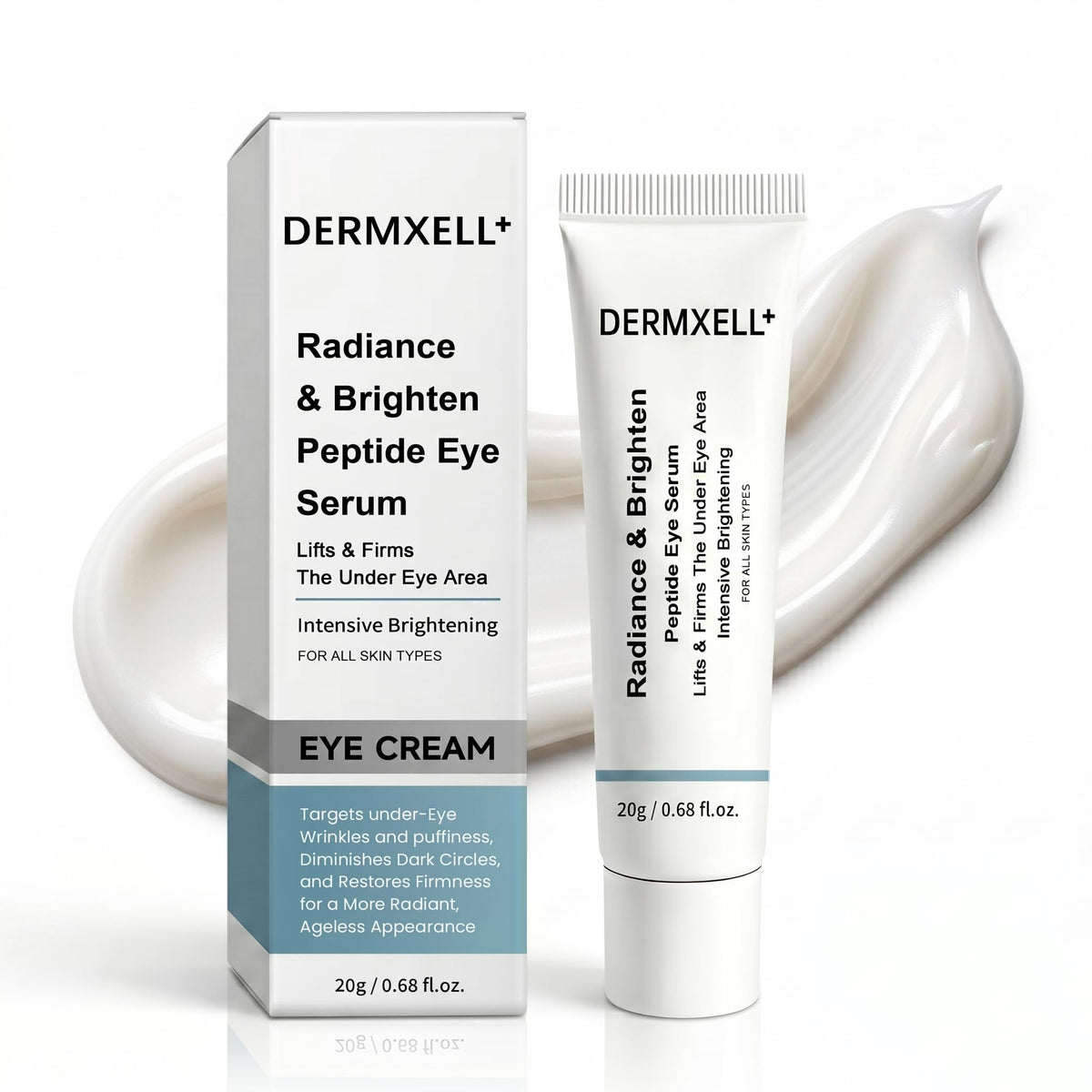 DERMXELL Lift Brighten Peptide Eye Serum Instant Firming - DERMXELL+ Official Imagery - 2