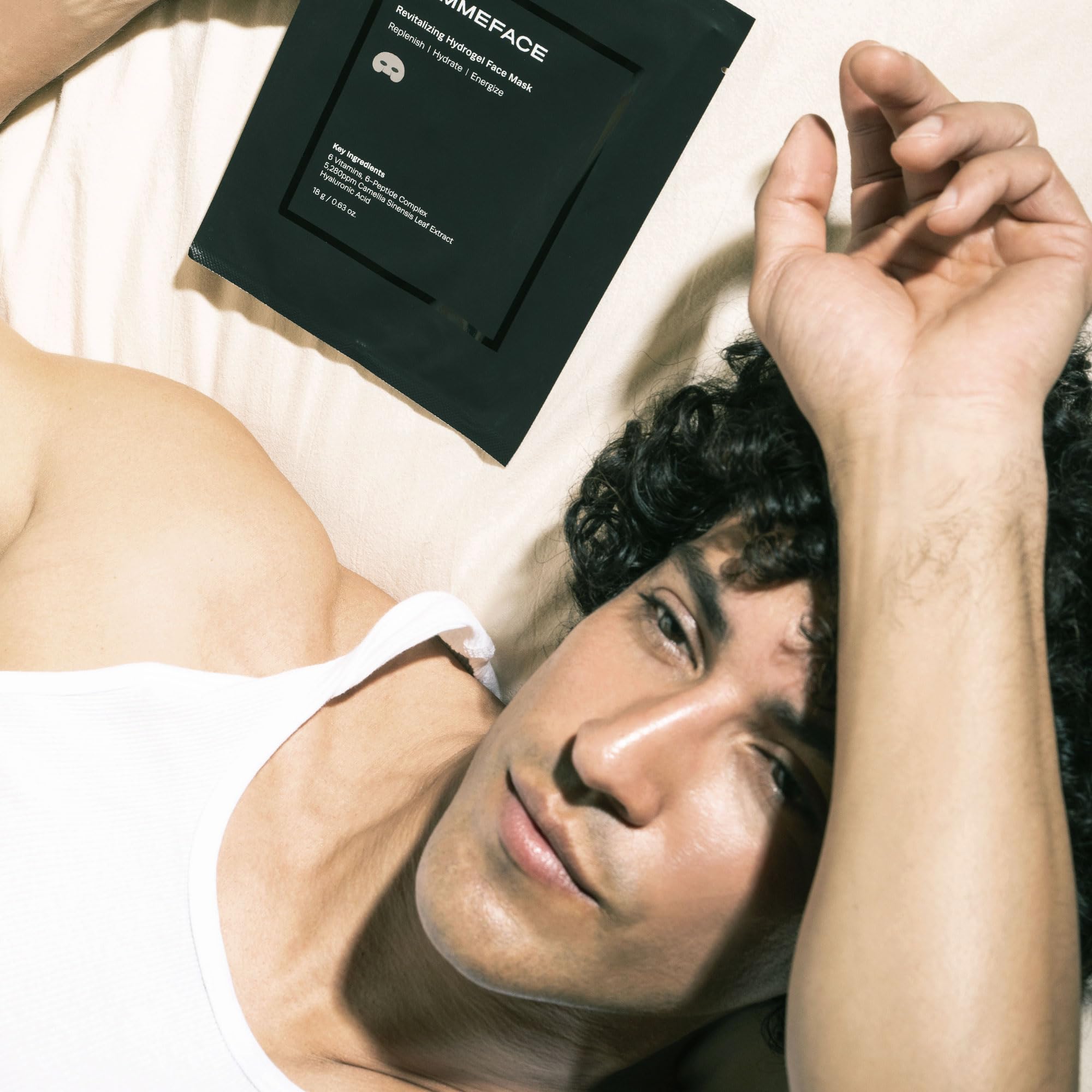 Men’s Revitalizing Hydrogel Face Sheet Mask Set, 5ct. - HommeFace