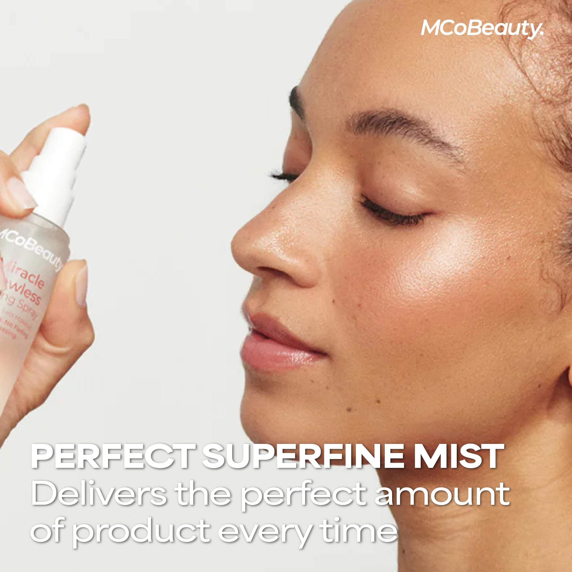 MCoBeauty Miracle Flawless Setting Spray, Primes, Sets & Refreshes Makeup - MCoBeauty Official Product View 5
