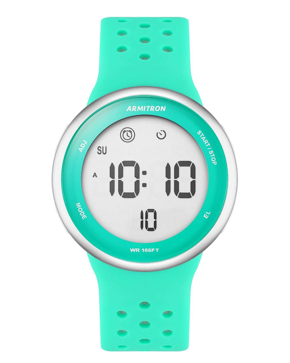 Armitron Sport Unisex Digital Chronograph Silicone Strap - Armitron Official Imagery - 8