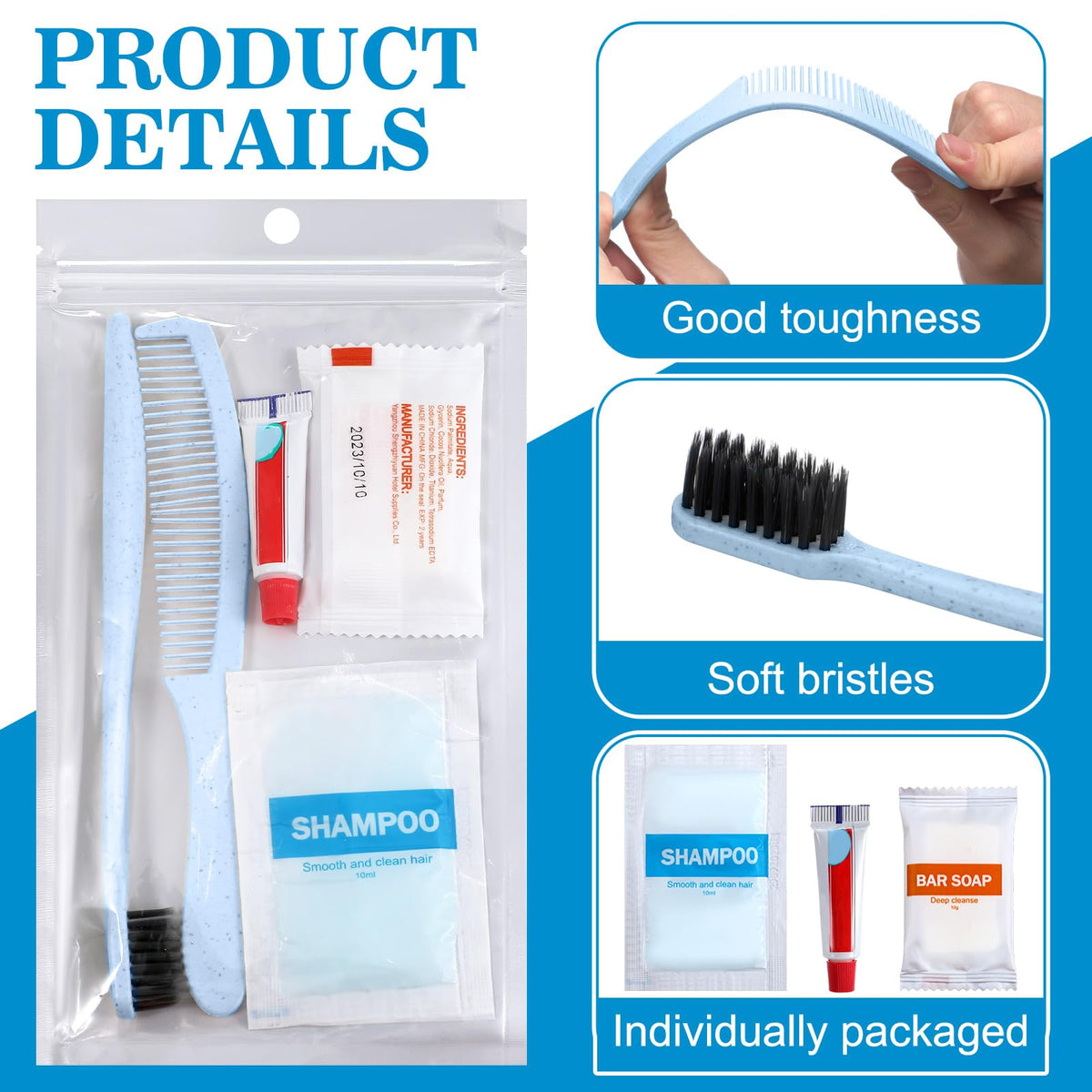 Hushee 48 Kits Homeless Hygiene Kits Homeless Care Package - Hushee Official Imagery - 4