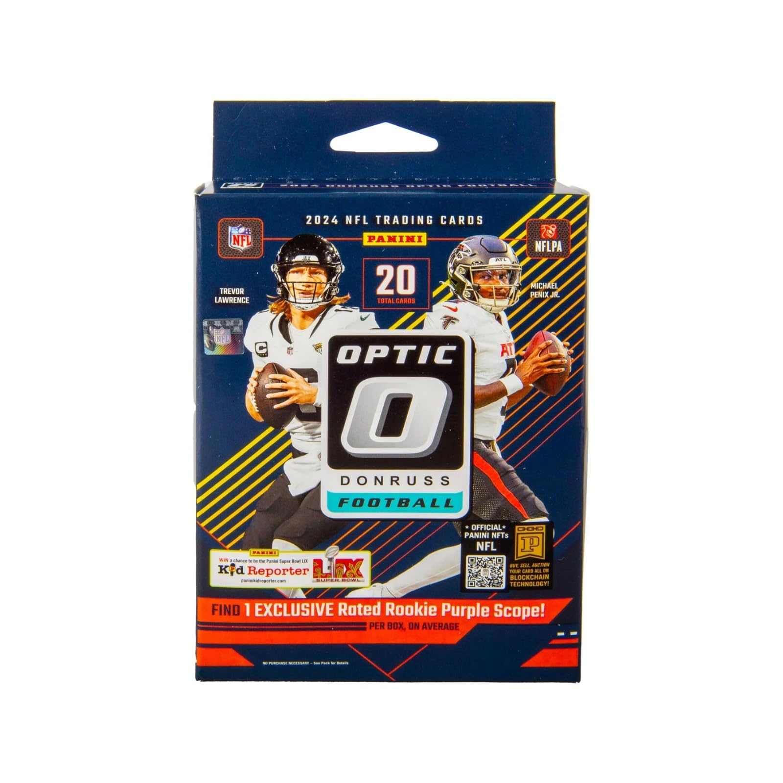2024 Donruss Optic NFL Football Trading Cards Hanger Box – - Product Imagery