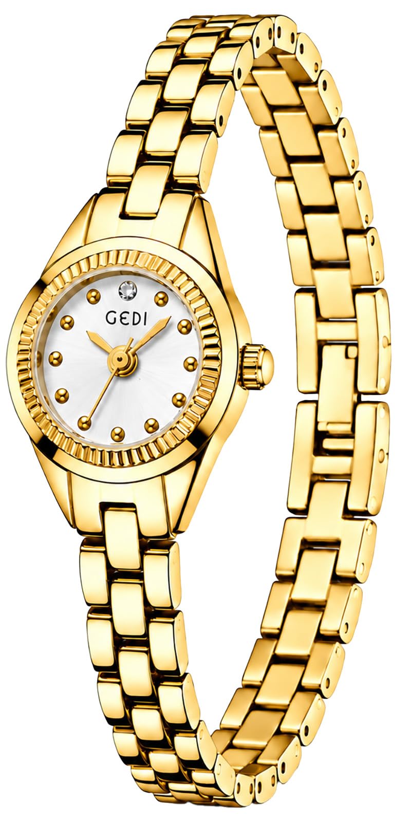 MASTOP Petite Quartz Watch for Women 17mm Dial Stainless - MASTOP Official Imagery - 2