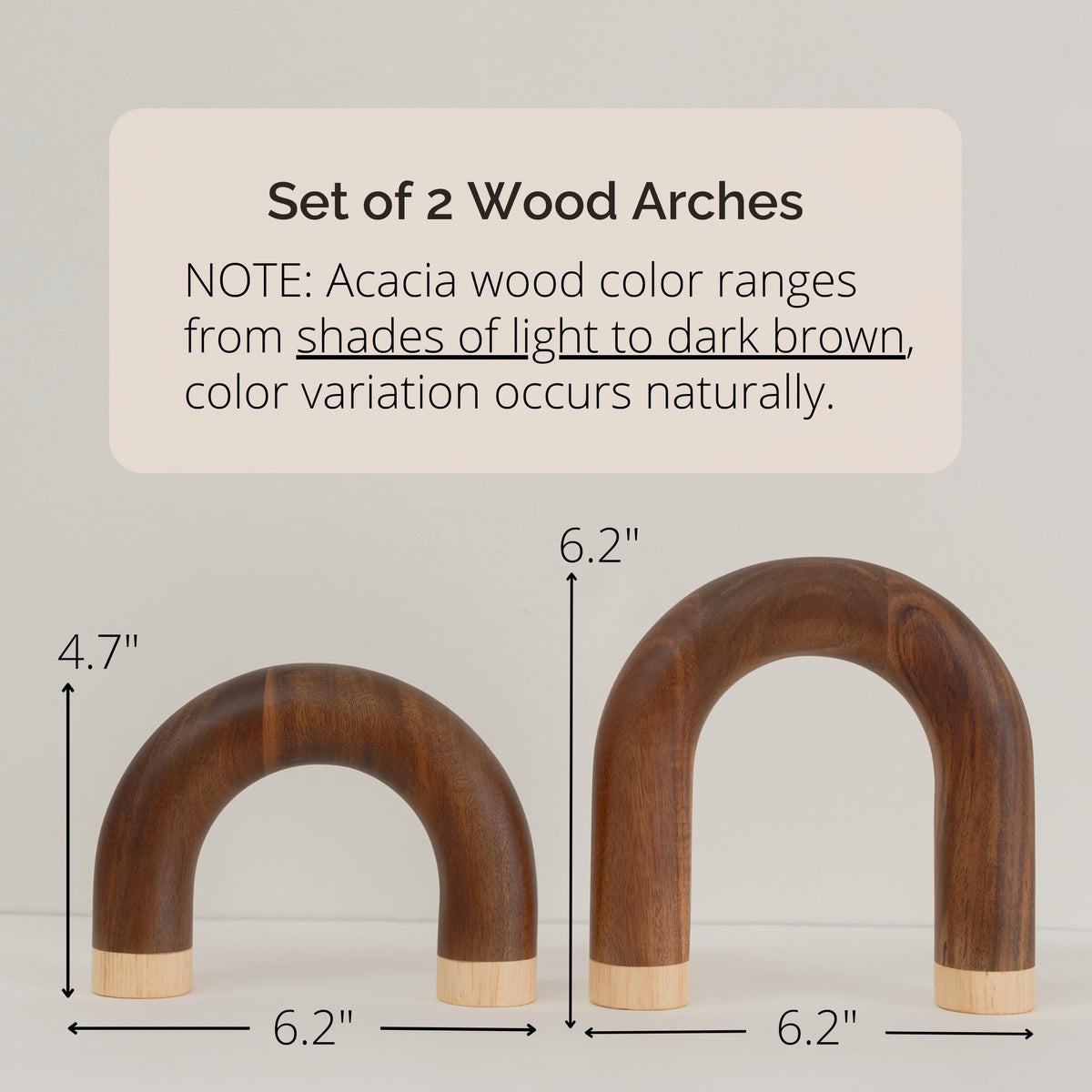 Wood Arch Decorative Objects - PEAKOLY Official Imagery - 4
